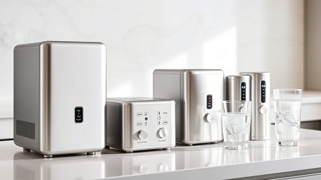 compare ionizer types and costs