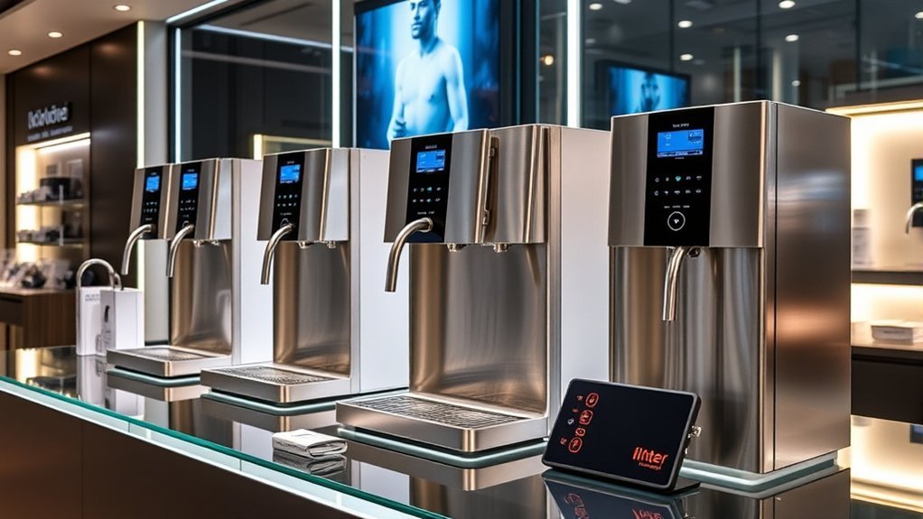 features that increase ionizer prices