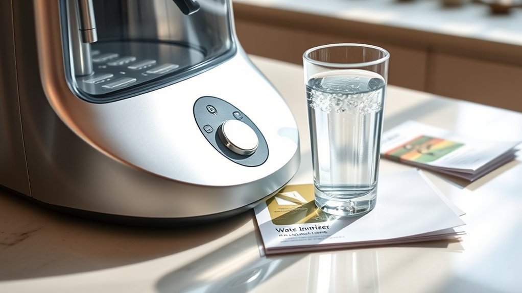 water ionizer upfront costs